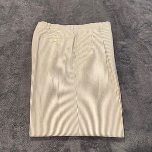 Karl Kani, modern Searsucker slacks. 34W/30L.
